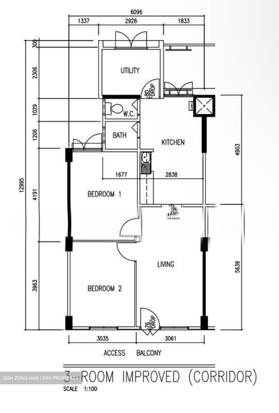 Blk 129 Bukit Merah View (Bukit Merah), HDB 3 Rooms #625113281